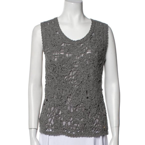 ESCADA SWEATER TOP sz L EUC - Picture 3 of 4